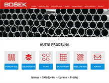 Tablet Screenshot of hutni-materialy.cz